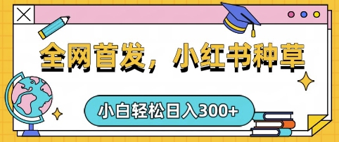 小红书种草，手机项目，日入3张，复制黏贴即可，可矩阵操作，动手不动脑【揭秘】好创网-专注优质VIP网课 网络创业落地实操课程资源分享 – 每天更新_高质量项目输出好创网