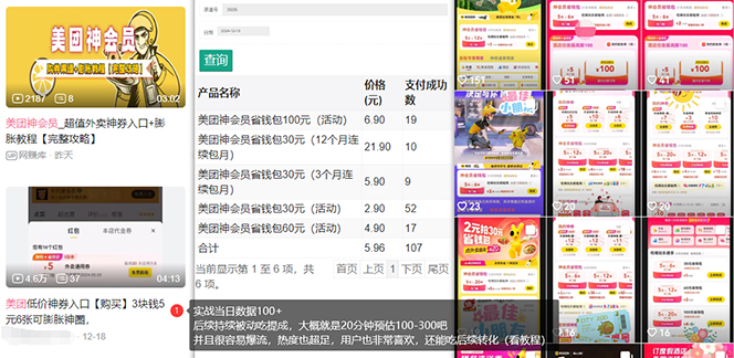 美团神券/神会员_入门级教程，外卖券膨胀推广项目【蓝海市场攻略】好创网-专注优质VIP网课 网络创业落地实操课程资源分享 – 每天更新_高质量项目输出好创网
